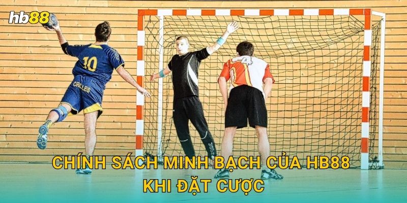 Bóng ném tin cậy – Cược an toàn tuyệt đối tại Hb88 3 Chính sách minh bạch của Hb88 khi đặt cược