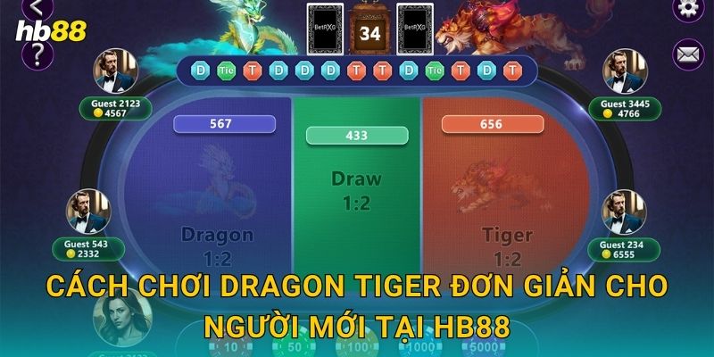 Dragon Tiger nhanh gọn – Cảm giác hồi hộp đỉnh cao tại Hb88 2 Cách chơi Dragon Tiger đơn giản cho người mới tại Hb88